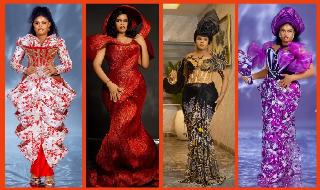 Tailor Chic/VIP Wardrobe Academy in Aba, Abia State, has one-of-a-kind gowns and Asoebi collections.