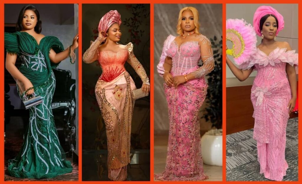 Asoebi dresses and wedding dresses from Glowberryempire are beautiful and perfect for any event.
