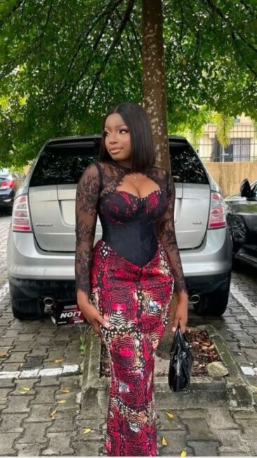 Ankara gown design